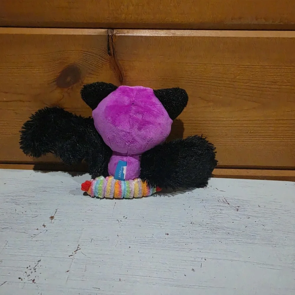 Bark Box Dog Toys Bat Outta Howl Halloween Plush S 0-20lbs Small New Squeaker 4